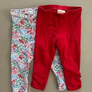 LIKE NEW Mayoral Baby girl leggings pants size 6-9 months 6-9mo